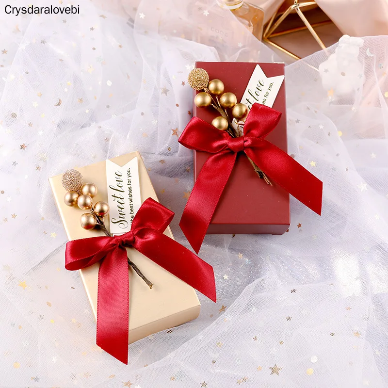 

Wedding Favor Candy Boxes Birthday Party Decoration Gift Boxes Paper Bags Event Party Supplies Packaging Gift Box Wholesale