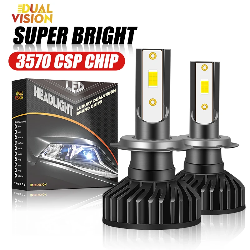 2 шт. Автомобильные противотуманные фары H7 Canbus H1 H4 9005 HB3 9006 HB4 H8 H9 H11