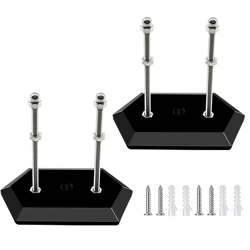 

2 Pcs Skateboard Wall Mount Acrylic Hover Mount Skateboard Rack Holder For Skateboard Deck Display Decoration & Storage