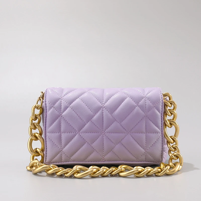 

Women's PU belt bag, fashion brand design handbag, small flip bag