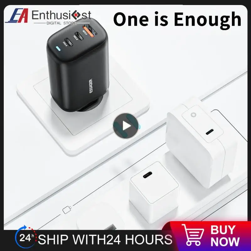 

Portable 65w Qc3.0 Gan Charger Pd3.0 Usb Charger Quick Charge Fast Charging Phone Charger For Iphone 12 13 Max Laptop