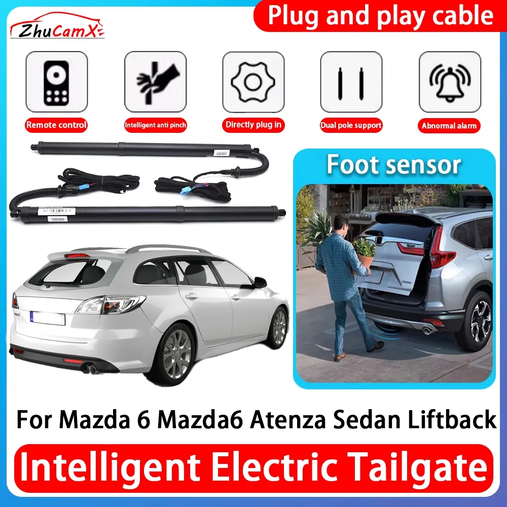 ZhuCamX автомобильный багажник с электрическим всасыванием задняя дверь