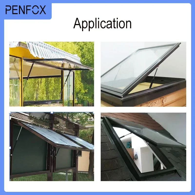 1 шт. 420 мм-500 мм 45 кг/450N мебельная стойка передний капот задний багажник задняя