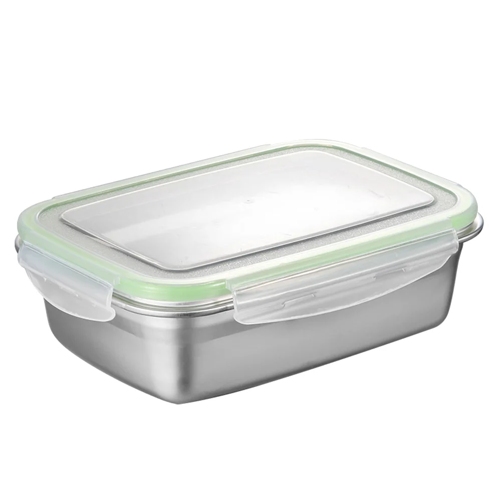 

Bentocontainer Student Office Jar Insulated Bowl Steel Stainlesscontainers Heat Lid Kids School Adult Round Leakproof Storage