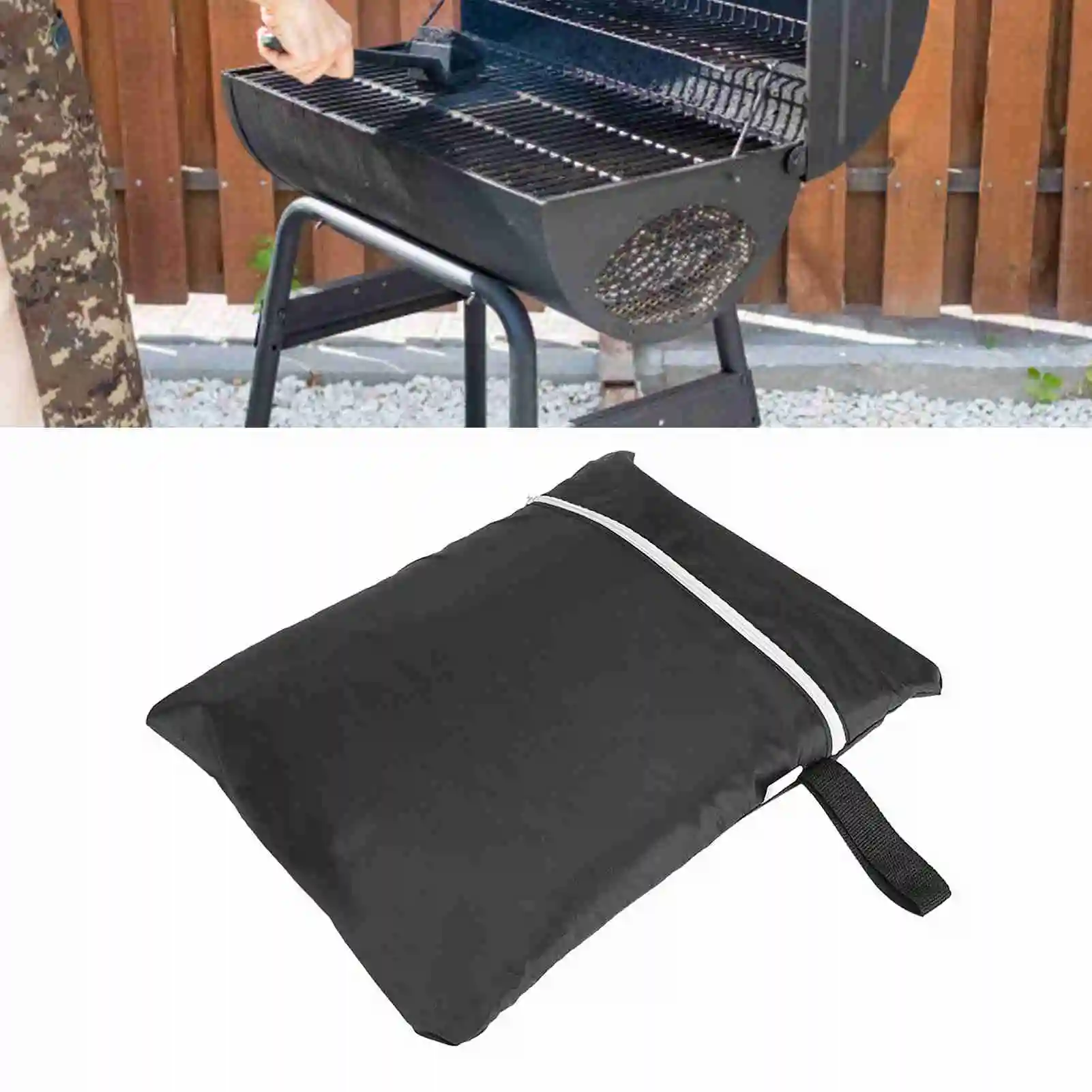 ZK40 BBQ Cover Outdoor Waterproof Barbecue Covers Garden Patio Grill Protector 80 x 66 100cm