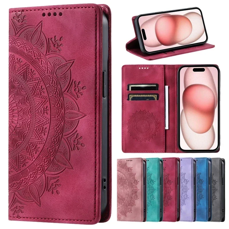 Роскошный кожаный чехол-кошелек для Google Pixel 9 Pro XL GGX8B GZC4K GQ57S 8 7 6 6A 7A 8A