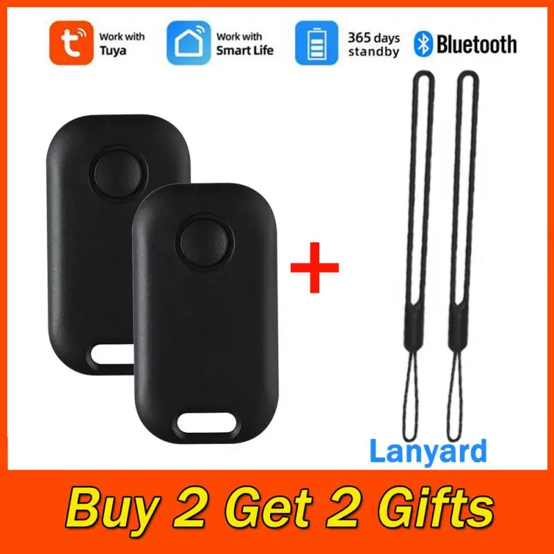 

Tuya Smart Finder GPS Tracker Keychain Anti Lost Alarm Find Things Easily Wireless Location Tracker Tag 2-way Search Key Finder