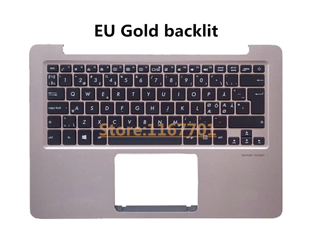 Чехол для ноутбука с подсветкой Asus Zenbook UX310 UX310F UX310UA UX310UQ RX310 U3000U UX410 RX410 U4000u - купить