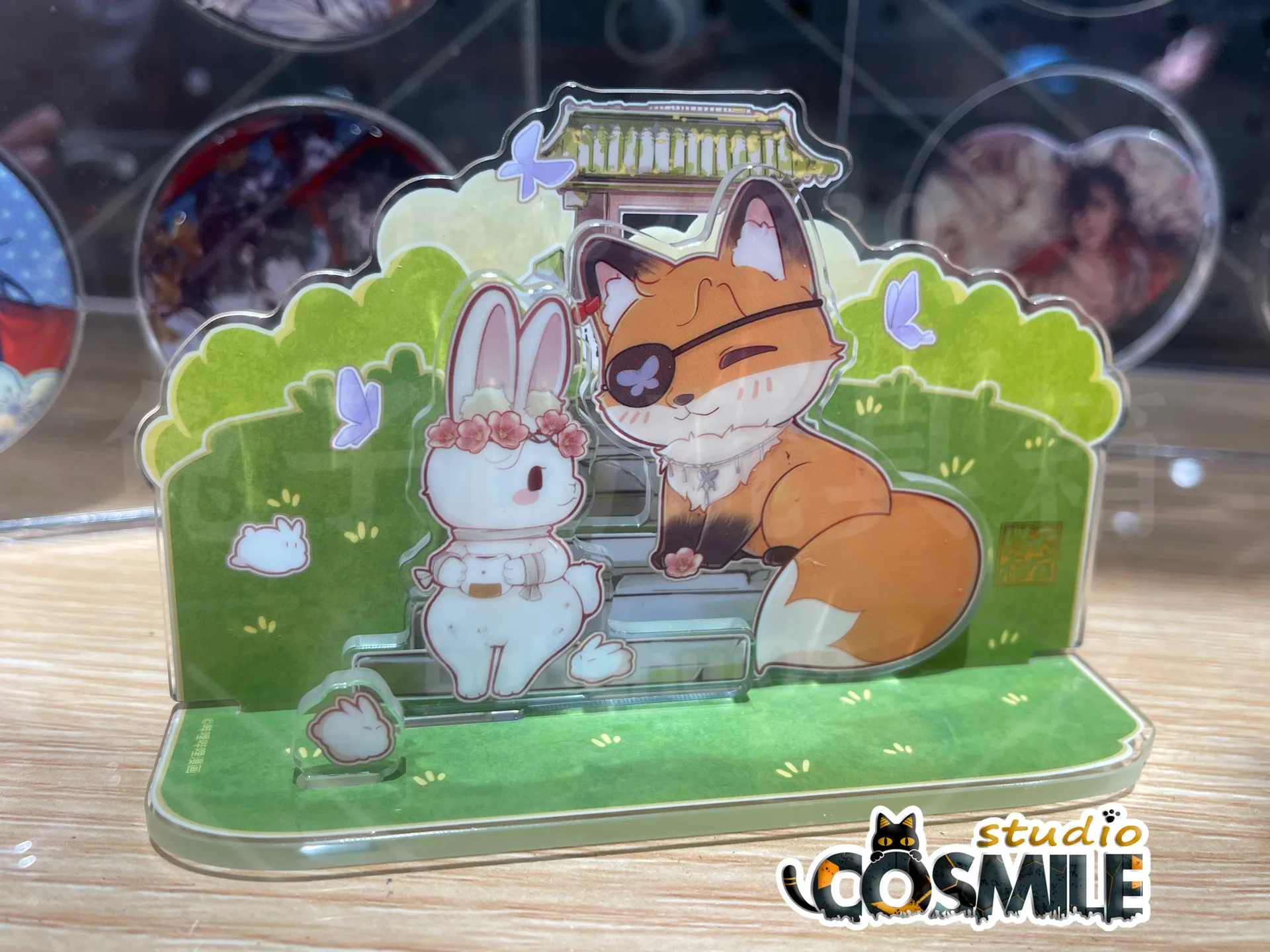 Лимит TGCF Tian Guan Ci Fu официальный оригинальный хобби Hua Cheng Xie Lian Rabbit Fox комиксы