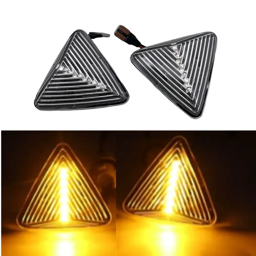 Динамический светодиодный индикатор боковой габаритный сигнал для Mitsubishi Colt CZC