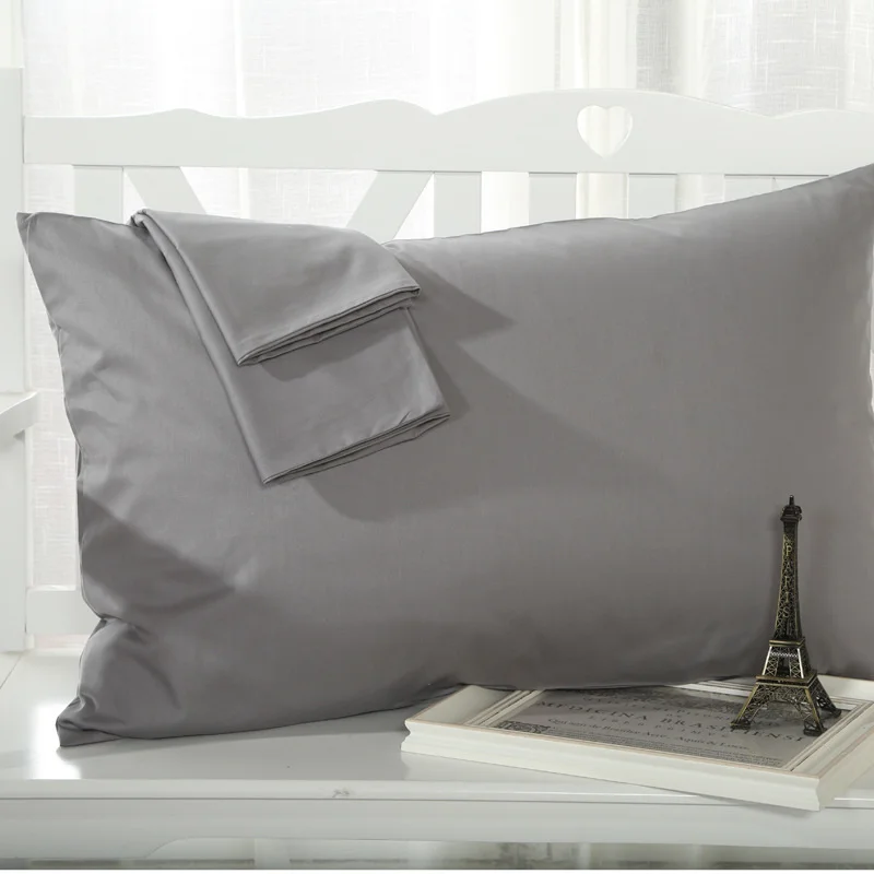 

Pillow case, pure cotton pillow case, single simple, plain color pillow case, sold well at home and abroad