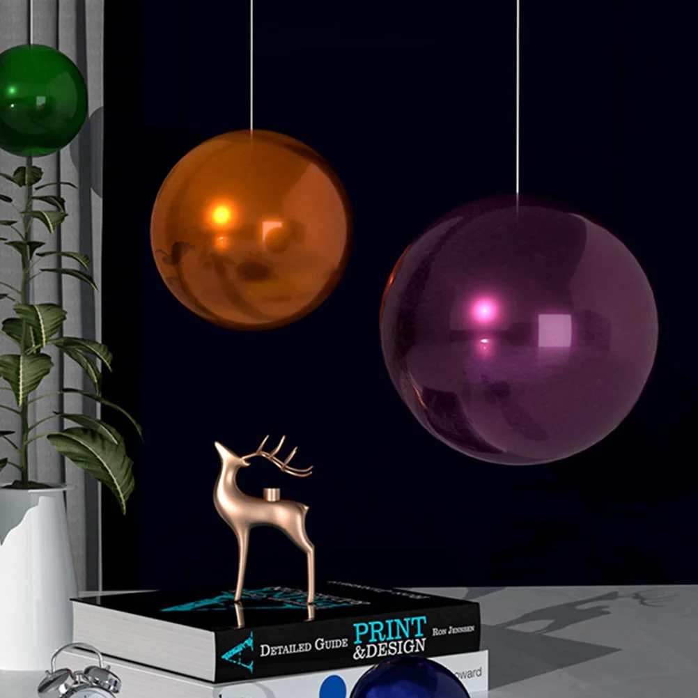 Светоотражающий шар из нержавеющей стали уличный садовый декор полые отражающие