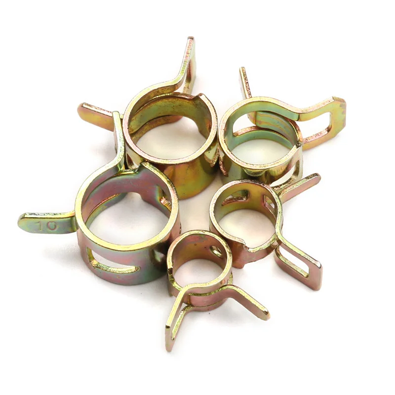 100 шт. пружинные зажимы для шланга 6-17 мм/6-22 мм