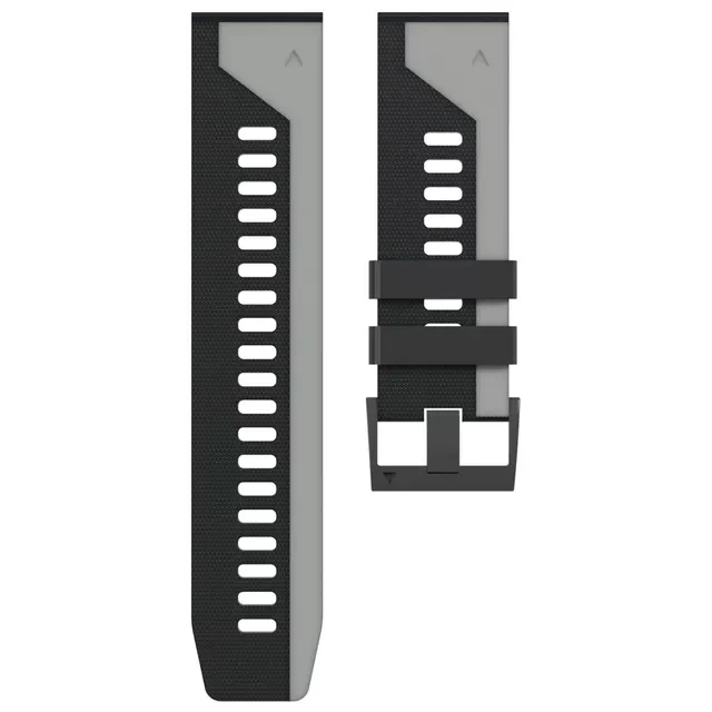 Ремешок силиконовый для наручных часов Garmin Fenix 6X Pro 5X/5Plus/6/6Pro 26 мм |