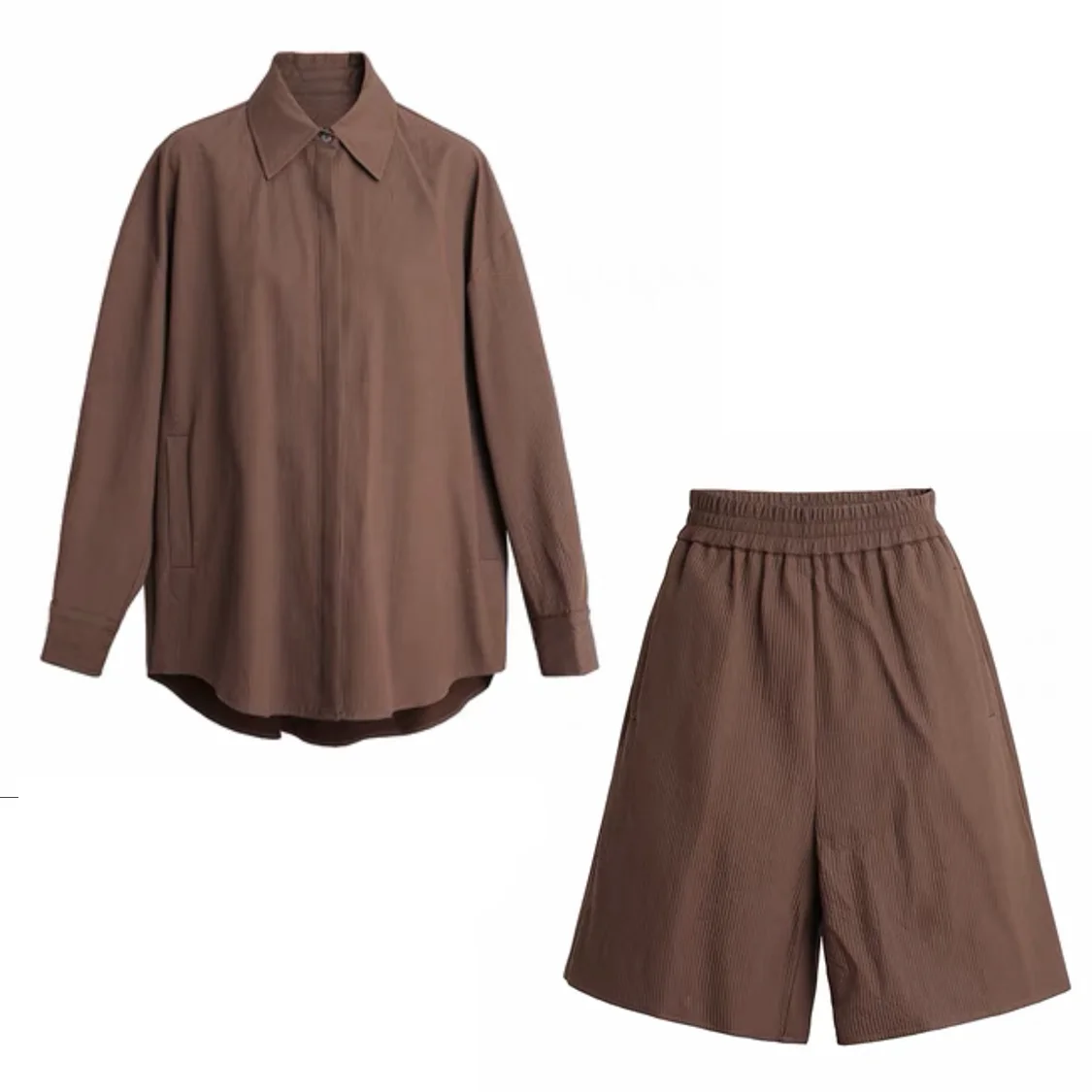 

NIGO Long Sleeved Shirt And Shorts Set For Home Wear And Casual #nigo57396