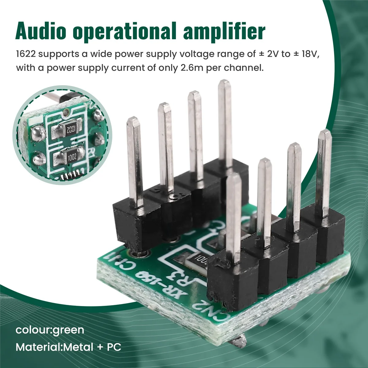 Фото Opa1622 Dip8 Double Op Amp готовая продукция плата с высоким током на выходе и низким искажением Op Amp обновление №5