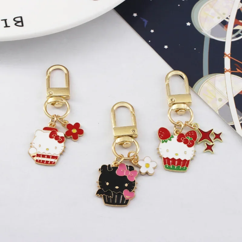 Аксессуары Hello Kitty подвеска Sanrio Ins для детской сумки подвесные украшения подарок