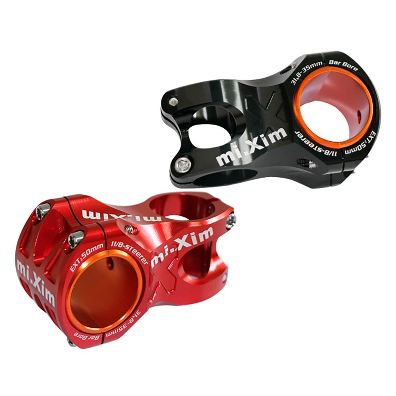 

Mi.Xim MTB Stem Bicycle Riser Stem Lightweight And Strong Alloy Stem For Mountain Bike For Most Bicycle Road Bike MTB BMX Fixie