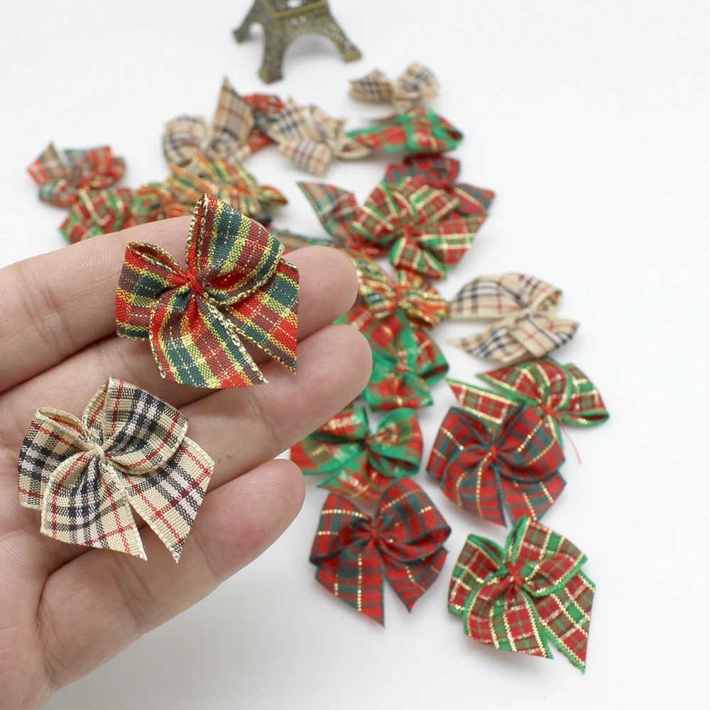 30 шт./лот 35 мм красочные ленты банты декор для вечеринки подарочная упаковка