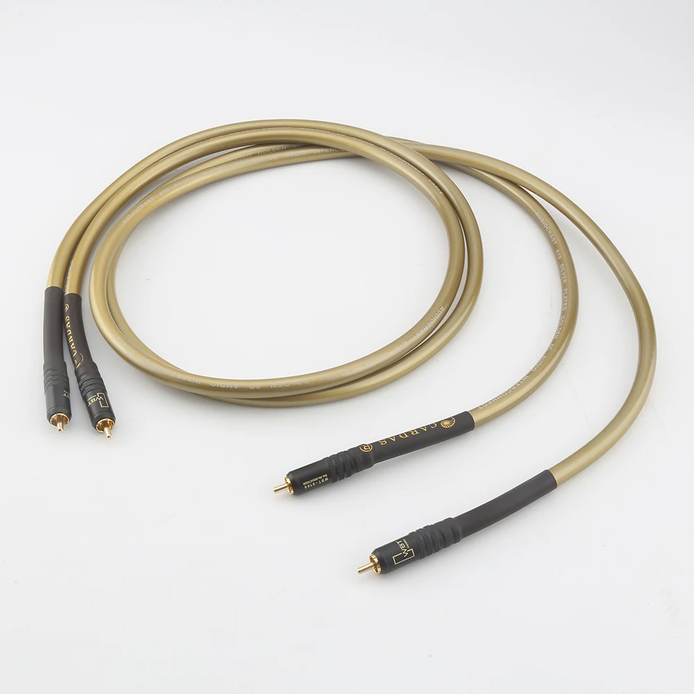 Усилитель мощности CARDAS Hexlink Goden Five 5-C Fever HiFi OCC Copper Audio CD, кабель RCA, удлинитель аудиокабеля со штепсельной вилкой WBT-0144