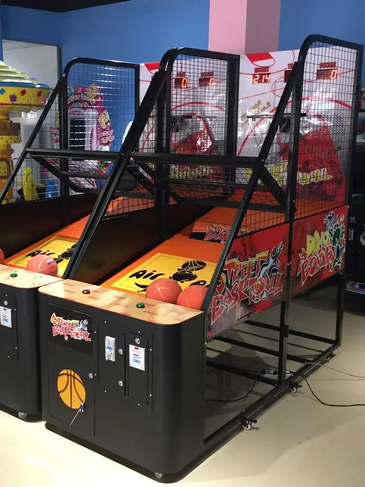 Большая Обычная баскетбольная машина для игры в город развлекательное