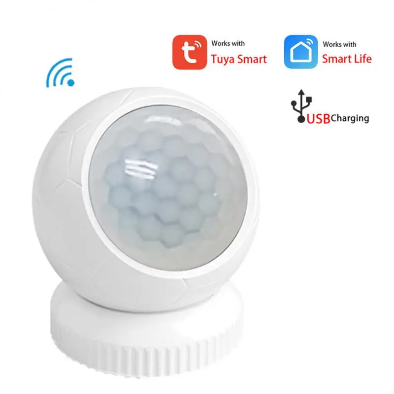 

Смарт-датчик движения Tuya Smart Life с Bluetooth, сетчатый сенсор движения PIR, датчик человеческого тела, домашняя система сигнализации, смарт-датчик д...