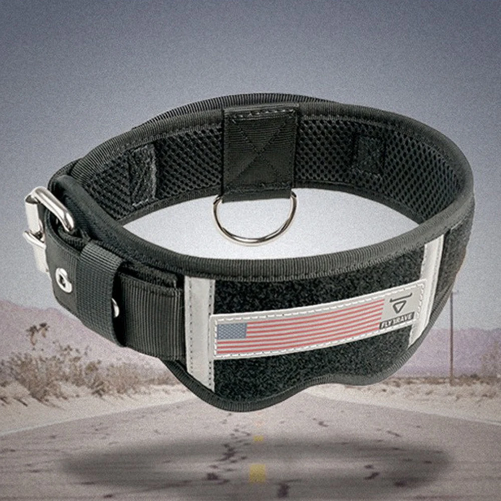 

Поводок для больших и средних собак, аксессуары для домашних питомцев, тактическая Ночная защита, ошейник для домашних животных, тактический собачий ошейник, нейлоновый собачий ошейник