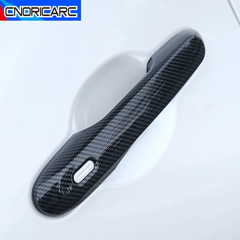

Car Styling Accessories Outside Door Handle Frame Bowl Cover Trim Carbon Fiber Pattern For Lexus NX260 350 2022 Exterior Decals