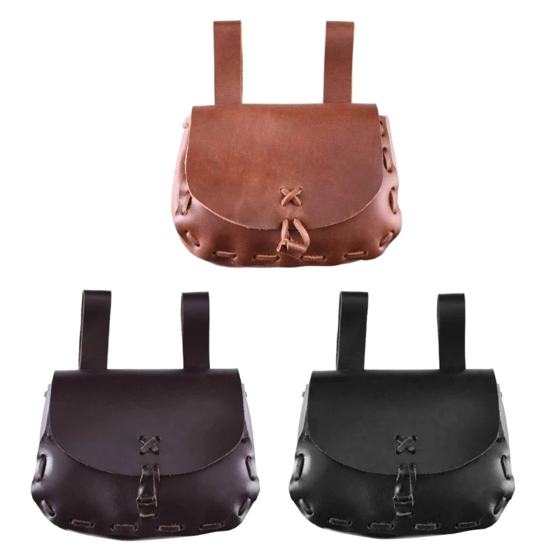 

Belt Leather Steampunk Waist Bag Medieval Leather Belt