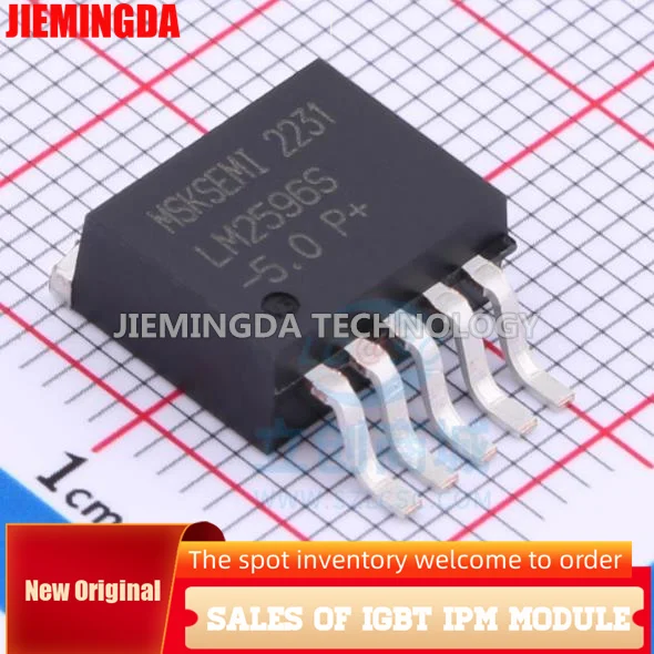 

100 шт./партия LM2596S-5.0 LM2596S LM2596S-5.0V новый оригинальный микроконтроллер хорошая цена и качество