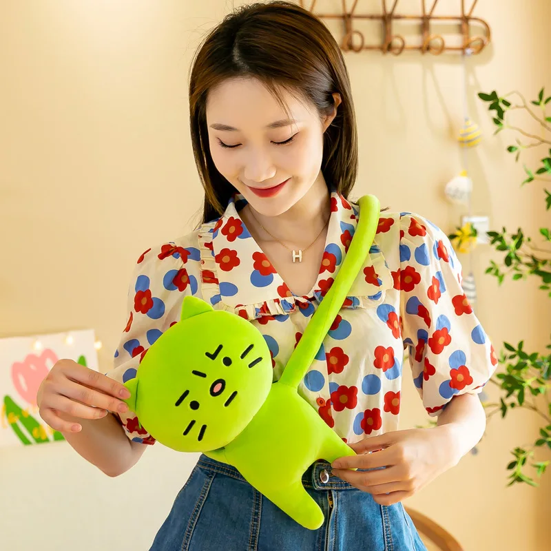 

Женская сумка через плечо с милым мультяшным котом