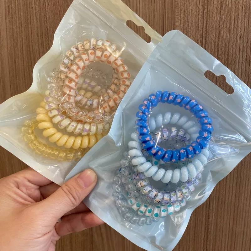 Женская резинка для волос с принтом в ассортименте