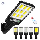 Уличный настенный светильник Royalulu на солнечной батарее, водонепроницаемый, 3 режима, Пассивный ИК датчик движения, светильник для сада, патио, крыльца, гаража