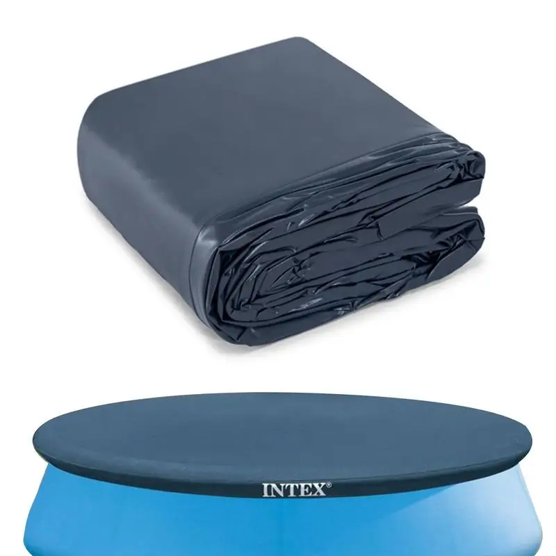 

Swimming Pool Covers Pool Cover Protector Ring Protective Covers For Dish-Shaped Inflatable Pools Swimming Pool Dust Cloth 9.3ft