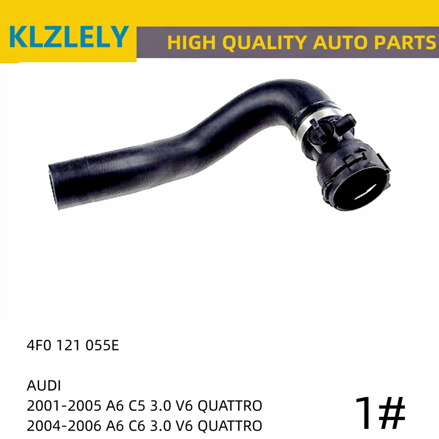 

For AUDI A6 C5 C6 3.0 V6 3.2 2.8 FSI 2.4 QUATTRO Cooling System Rubber Hose Radiator Hoses 4F0121055E 4F0121109F