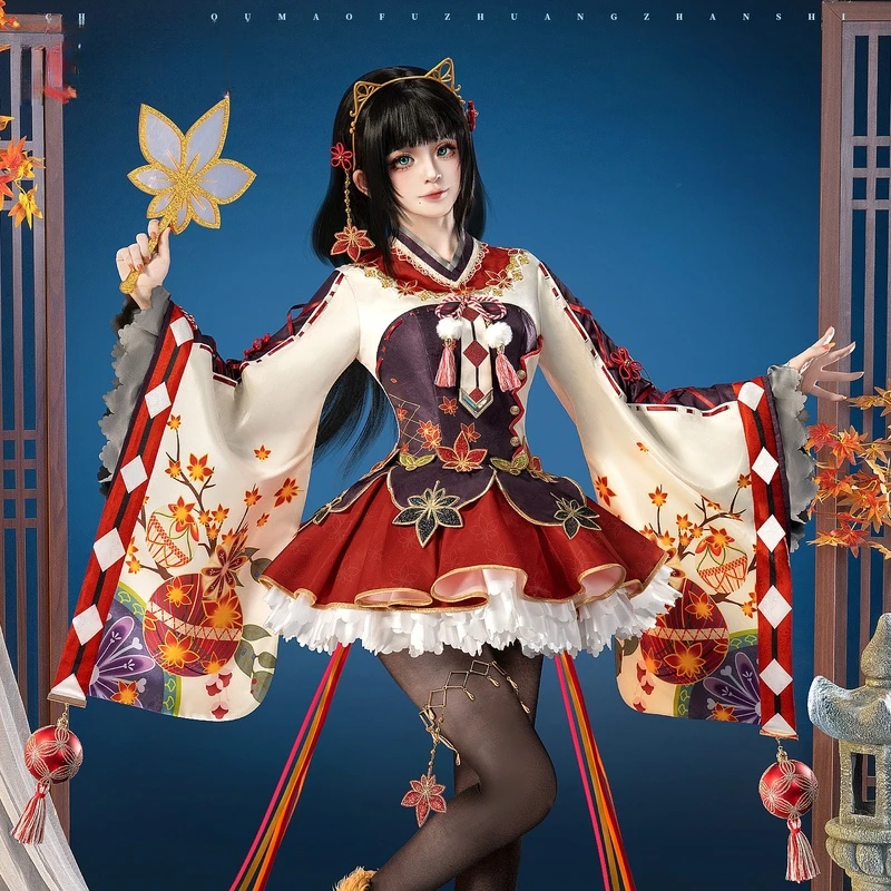 Фото Аниме Lovelive!Саншайн!! Kurosawa Dia Косплей Костюм Женское Новое Пробуждение Платье Хэллоуин Рождество Милый Полный Комплект Униформы №2