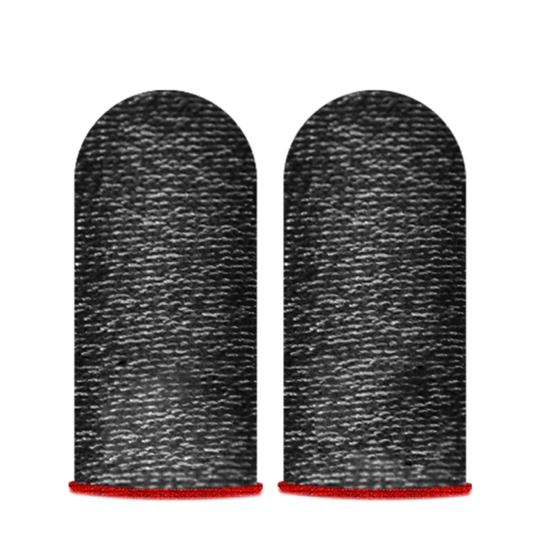 

2pcs Gaming Sleeves Elastic Nylon Screen Touching Sleeves Sweat-proof 24pin Knitted Game Controller Gloves