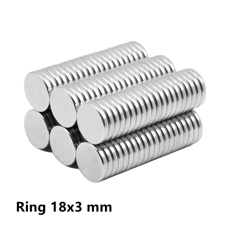 

5/10/20/30/50pcs 18x3 mm Neodymium Disc Magnet 18mmx3mm Permanent Magnetic 18x3mm Bulk Small Round Magnets Dia 18*3 mm N35