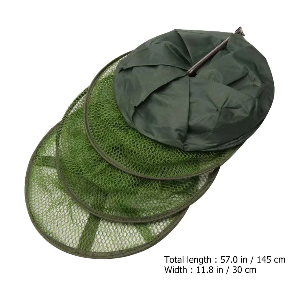 

Fishing Net Bag Equipment Storage Reusable Landing Mesh Netting Supplies Locating Guard