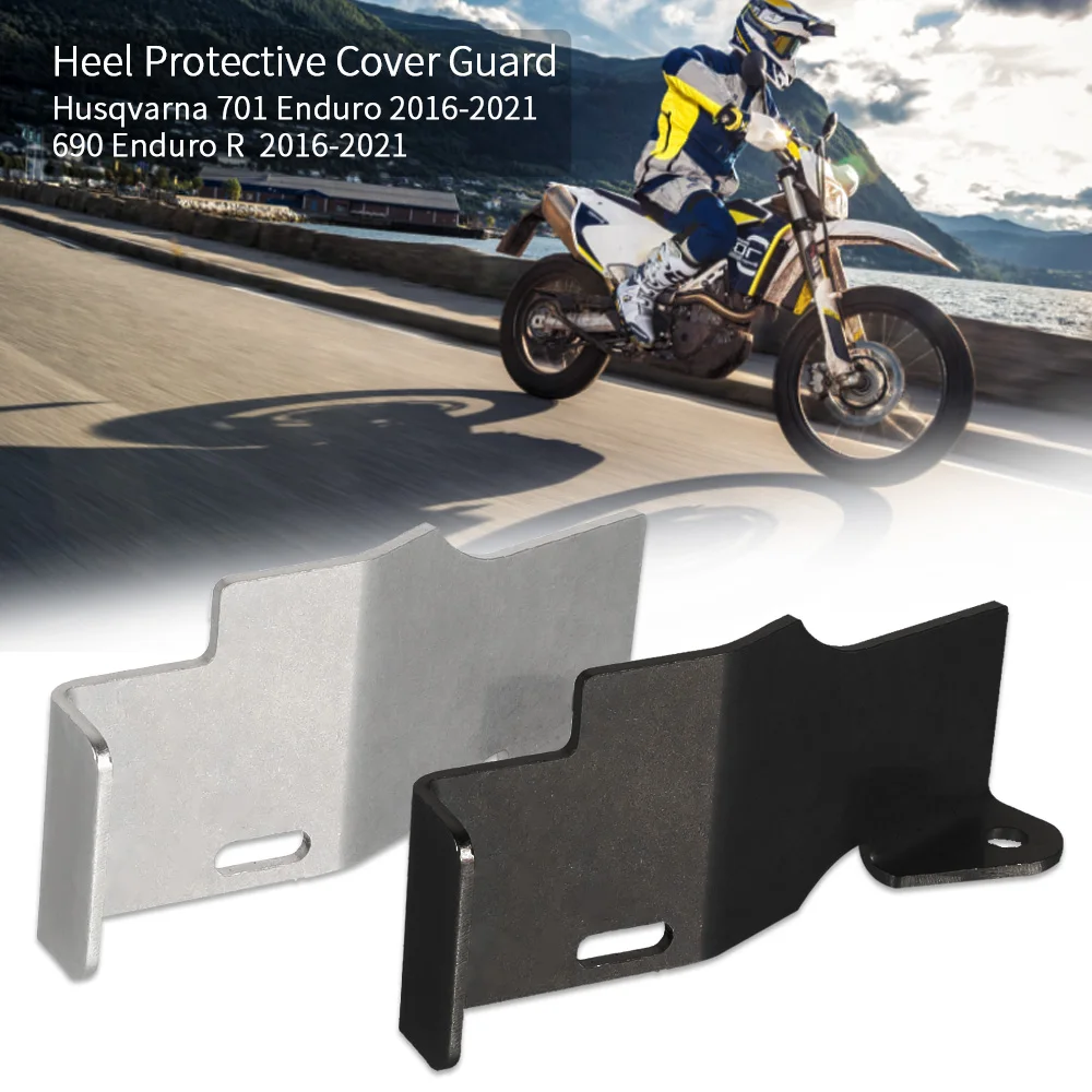 

For Husqvarna 701 Enduro690 Enduro R 2016-2021 Heel guard Heel Protective REAR BRAKE MASTER CYLINDER PROTECTION Cover Guard