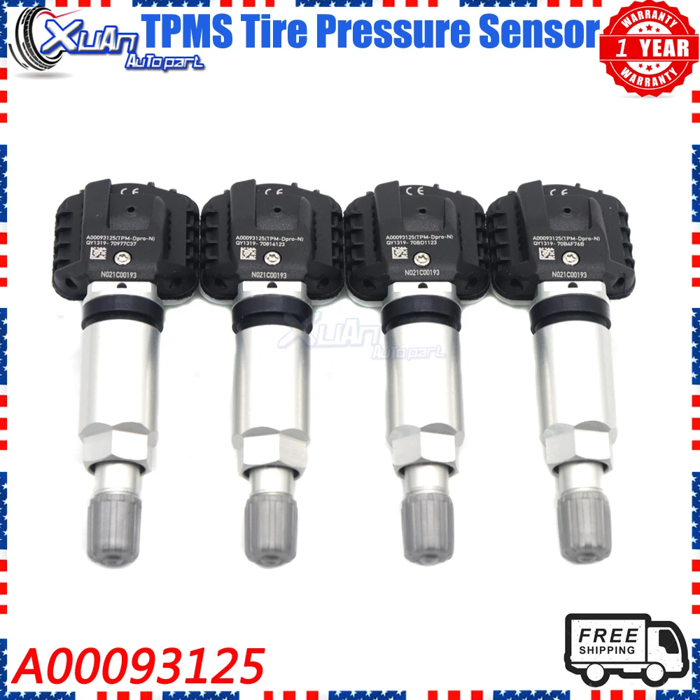 Датчик контроля давления в шинах XUAN TPMS A 00093125 Для Beijing RUBIK 2022-2024 для BAIC BJEV EU5 2021-2024 EU7