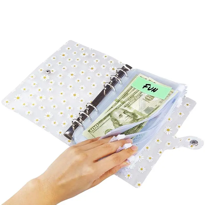 

Cash Stuffing Binder Plan Savings Challenges Book A6 Notebook Binder Organizers Flexible Budget Binder Money Organizer Reusable