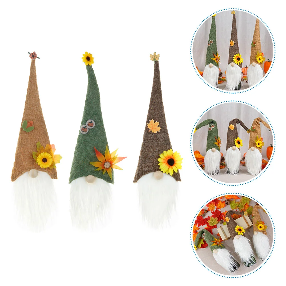 

Bottlecover Gnome Thanksgiving Christmas Gnomes Covers Topper Topperscap Party Decor Plush Gift Champagne Decors Fall Sleeve