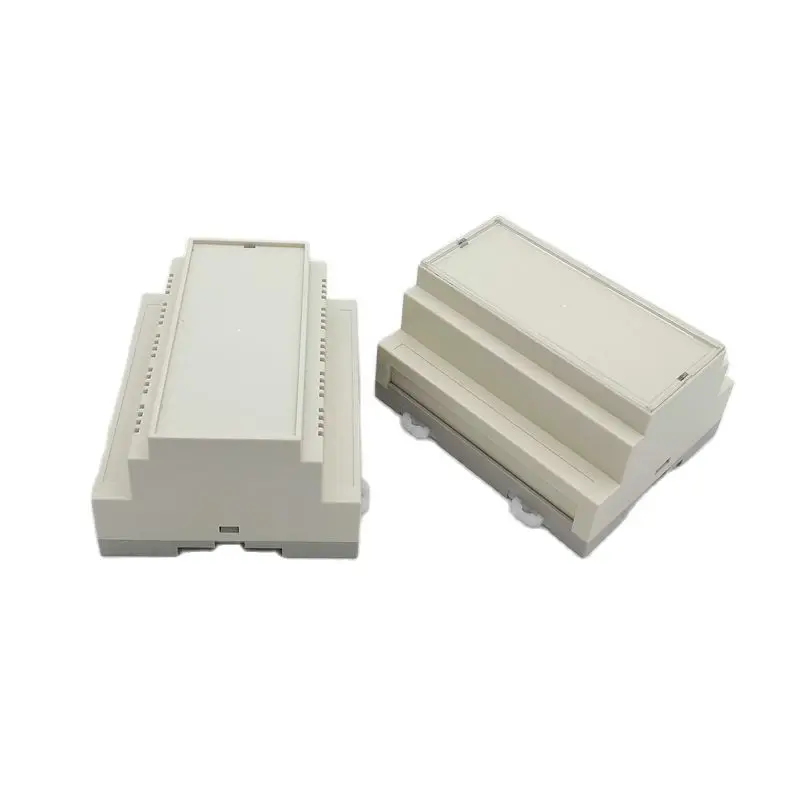 

LK-DR22 Cnc Custom Electrical Din Mount Enclosure Electronic Housing Cable Housing Industrial Control Box 106x87x60mm