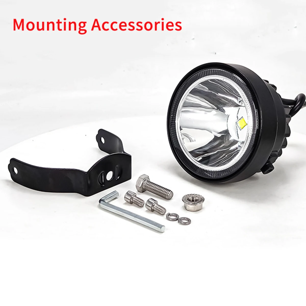 CHKJPLH 12 В 48 4-дюймовый светодиодный рабочий фонарь супер яркий желтый белый круглый