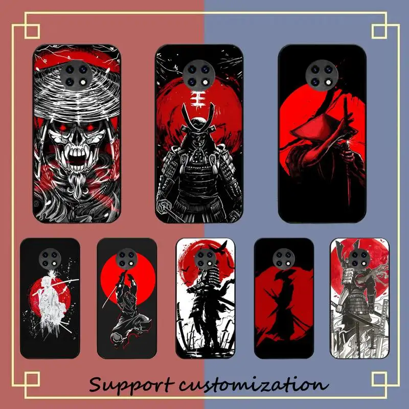 

Red Sun Japanese Anime Phone Case For Xiaomi Redmi Note 8A 7 5 Note8pro 8T 9Pro TPU Coque for note 6pro Funda Capa