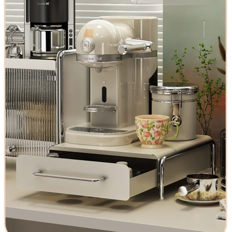 Полка для демонстрации капсул кофе ящик хранения и барный органайзер стола