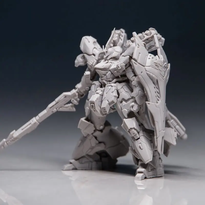 Фото 90-миллиметровая модель робота Gaoda Sazabi MSN-04, неокрашенная, несобранная, 3D-печать, DIY, миниатюрная, высокоточная, GK, полный комплект №3