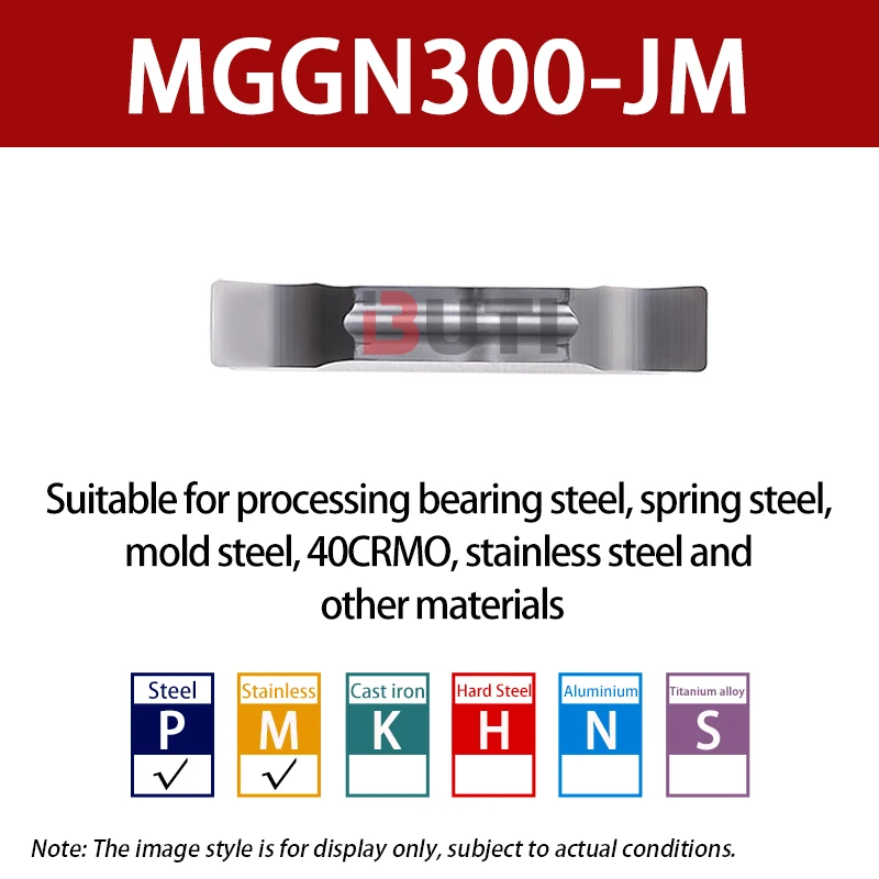 Токарный станок с ЧПУ, лезвие для обработки канавок серии MGGN150/200/300/400-JM, универсальное лезвие для обработки канавок, материалы, детали, режущие инструменты