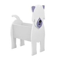 large animal planter dog flower pots for garden cute cartoon shape for home decor outdoor indoor plants storage container for